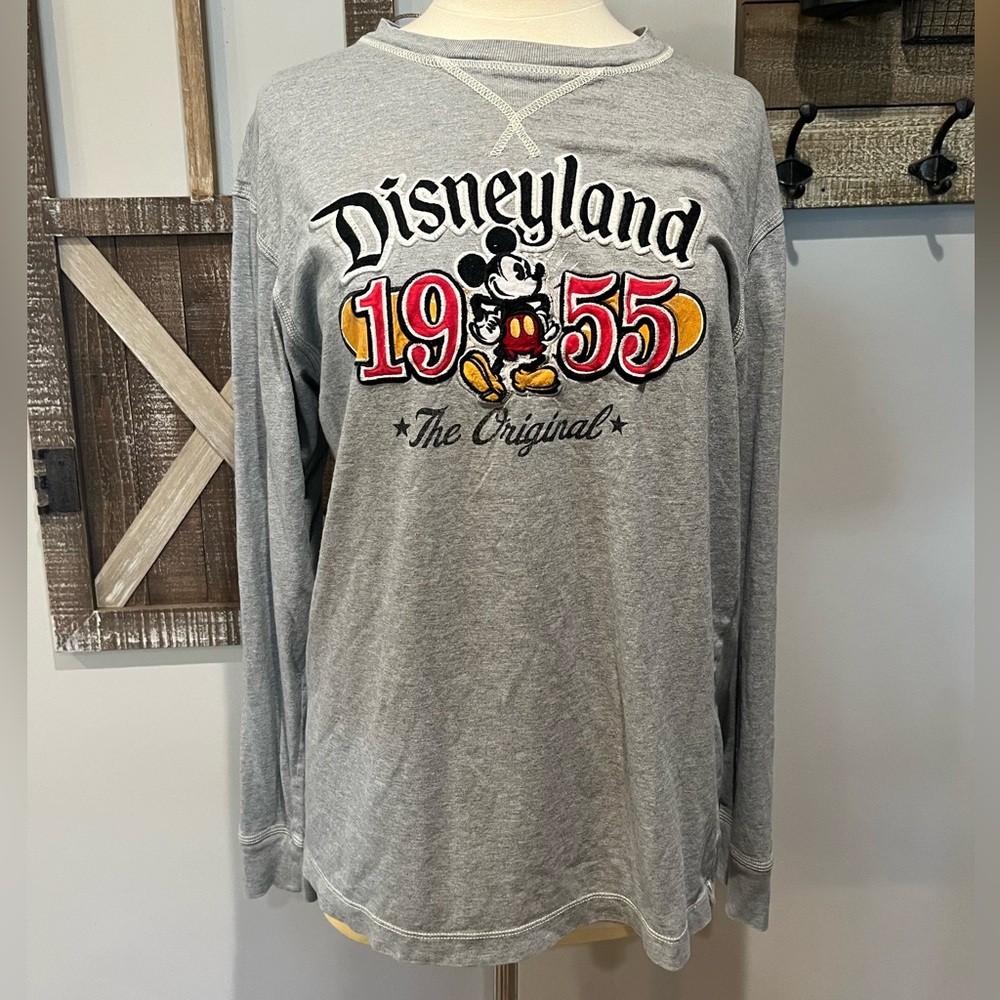 Disney Land Vtg 1955 the original embroidered long sleeves shirt cotton